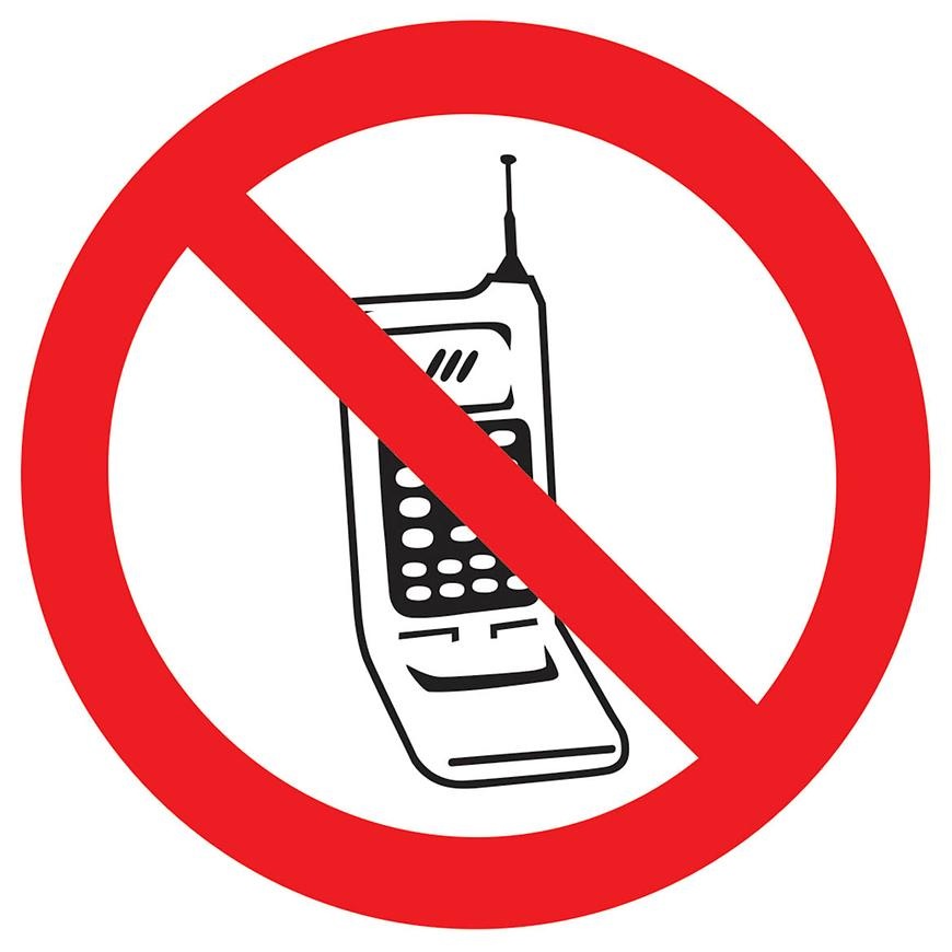 Zákaz používání mobilních telefonů