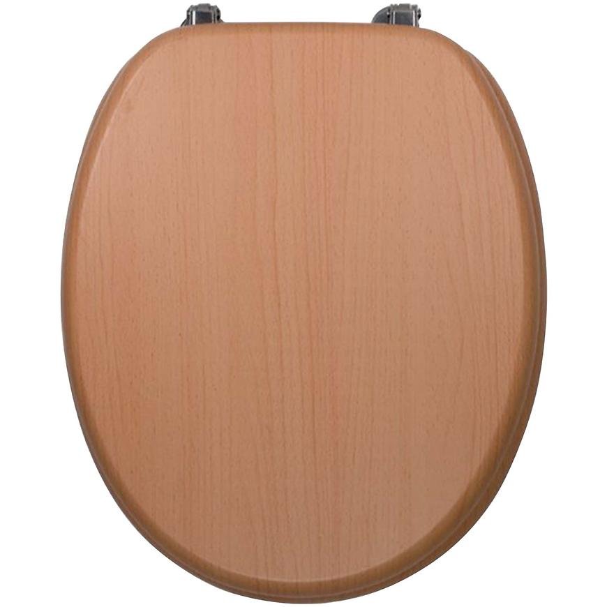 Sedátko dýhované dřevo WC/BUK