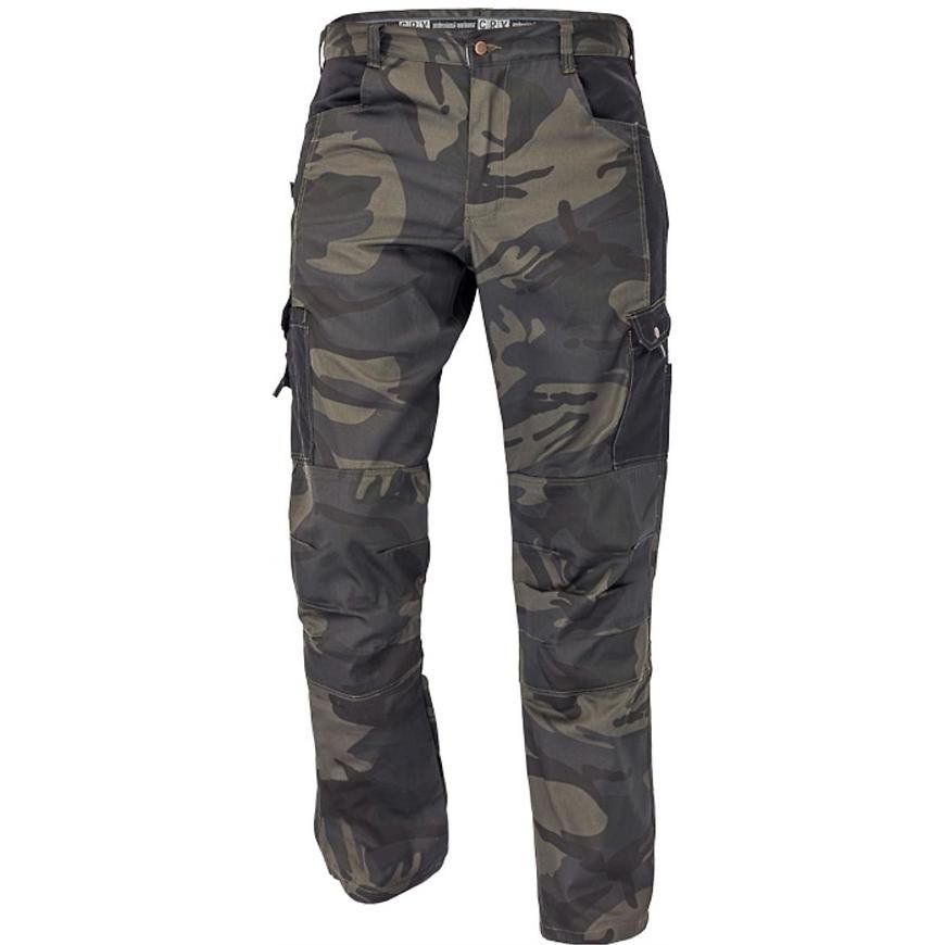 Kalhoty Crambe camouflage M