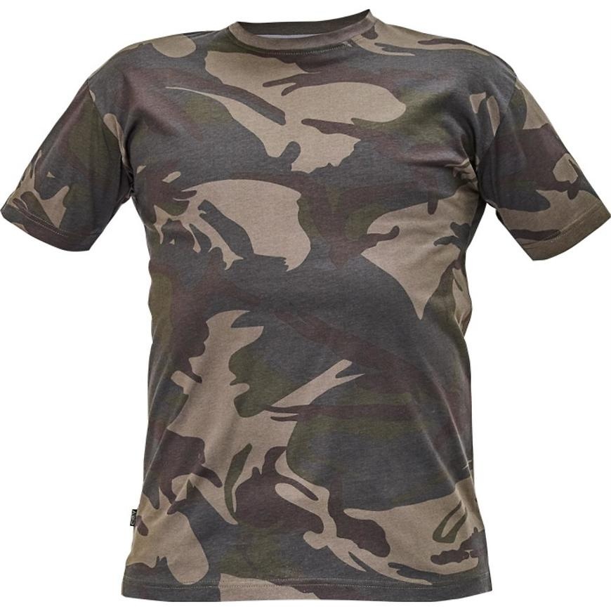 Tričko Crambe camouflage M