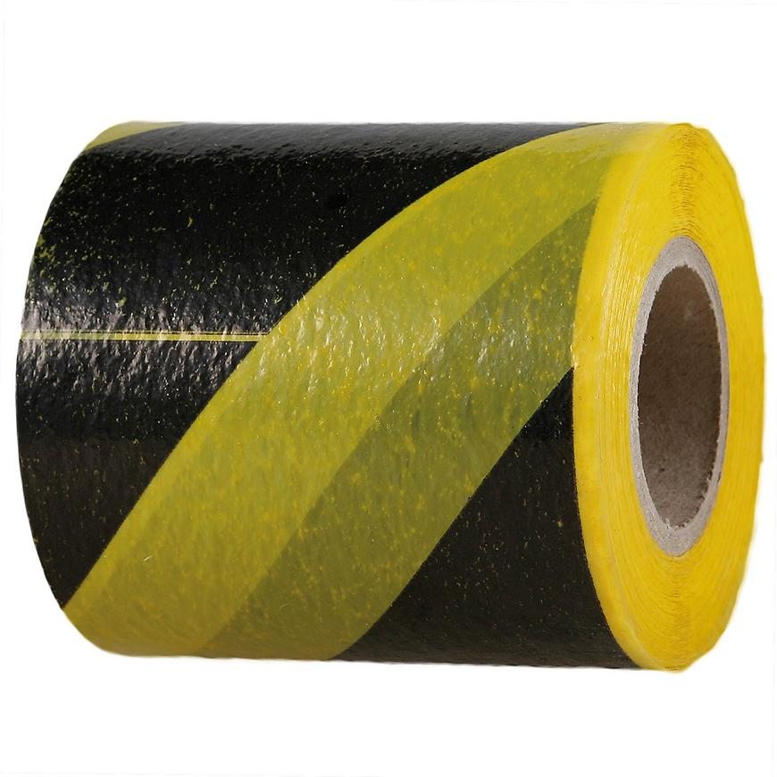 Výstražná páska žluto-černá 80 mm/100 m