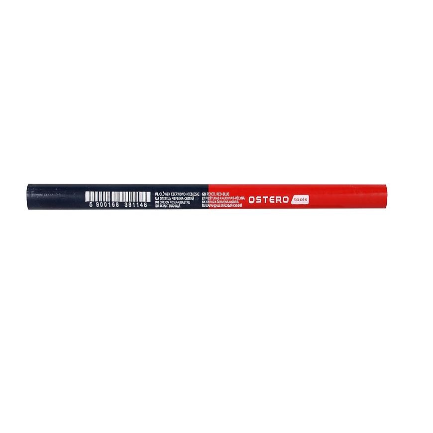 Tužka červeno modrá 180mm