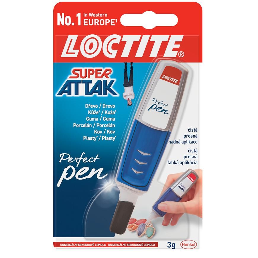 Vteřinové lepidlo Loctite Super Attak Perfect Pen