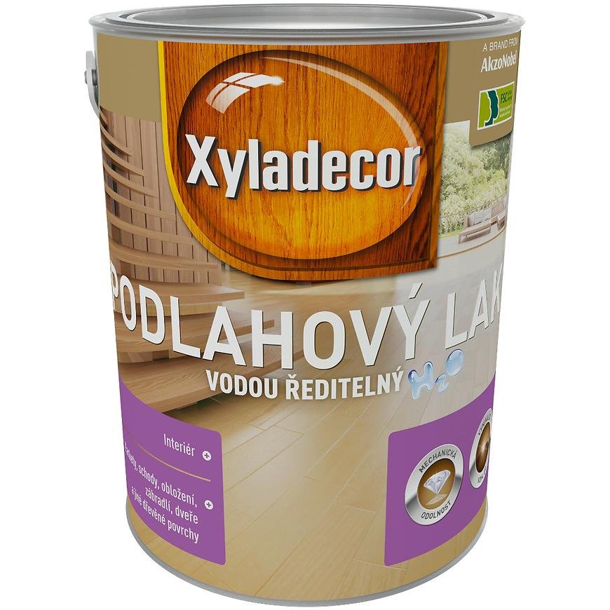 Xyladecor Podlahový lak H2O lesk 5L