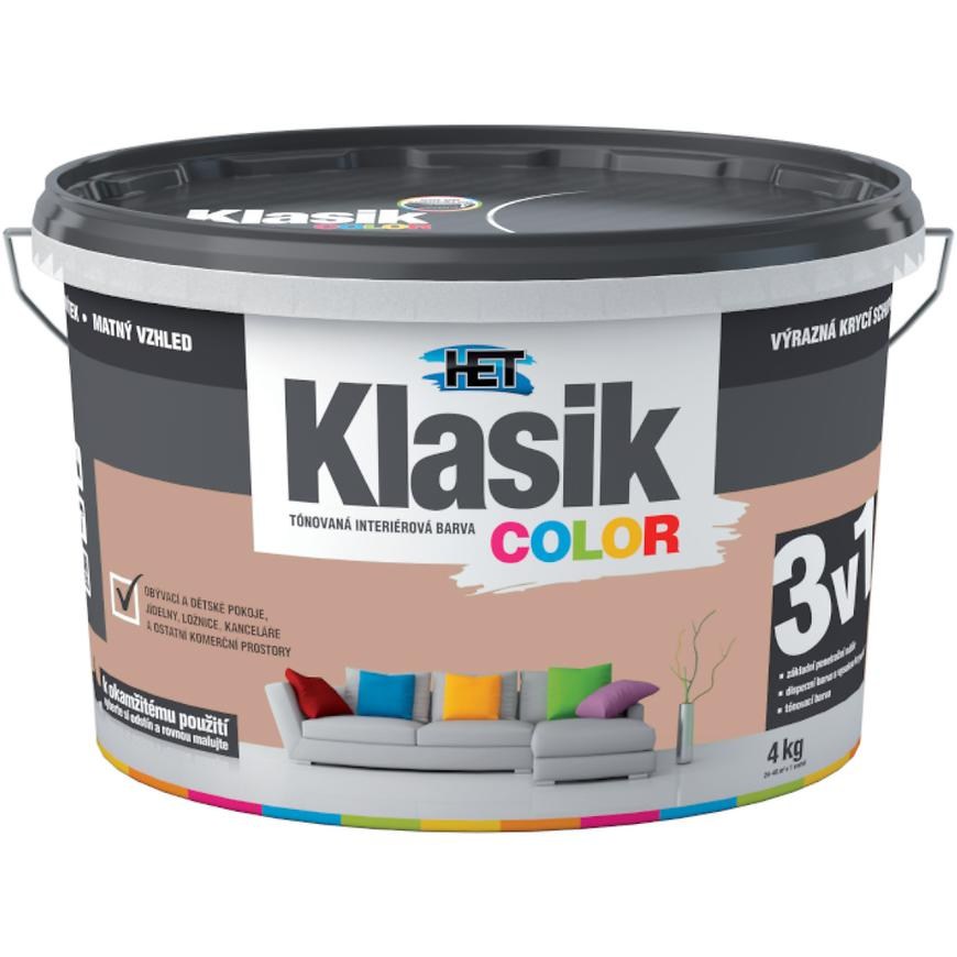 Het Klasik Color 0267 světlý hnědý 4kg