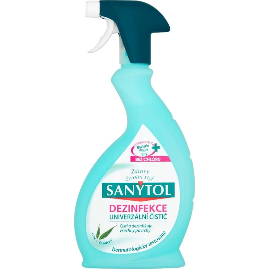 Dezinfekce čistič Sanytol univerzální vůně eukalyptu 500 ml